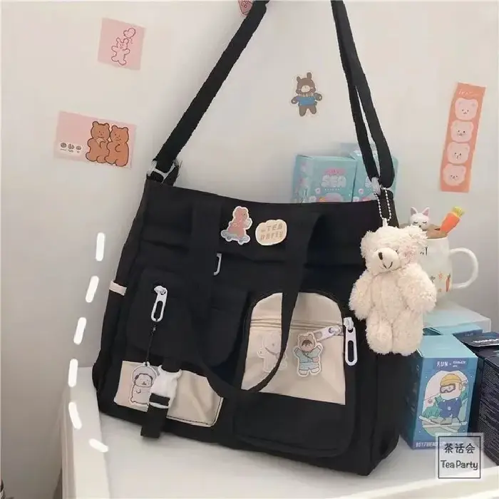 Sacs à main en toile imperméable en Nylon pour femmes