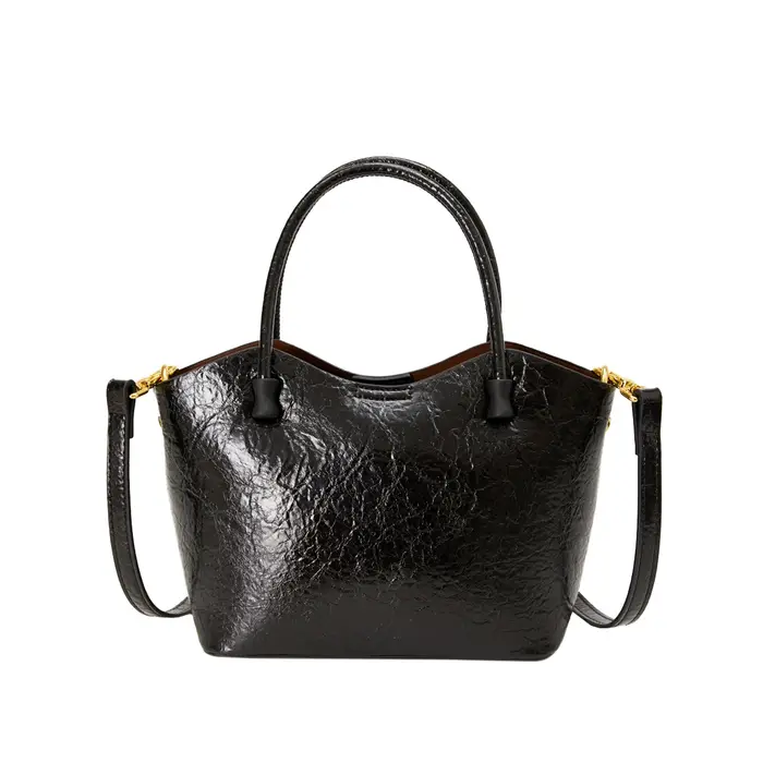 Sac fourre-tout en cuir pour femme, idéal pour le shopping et le bureau