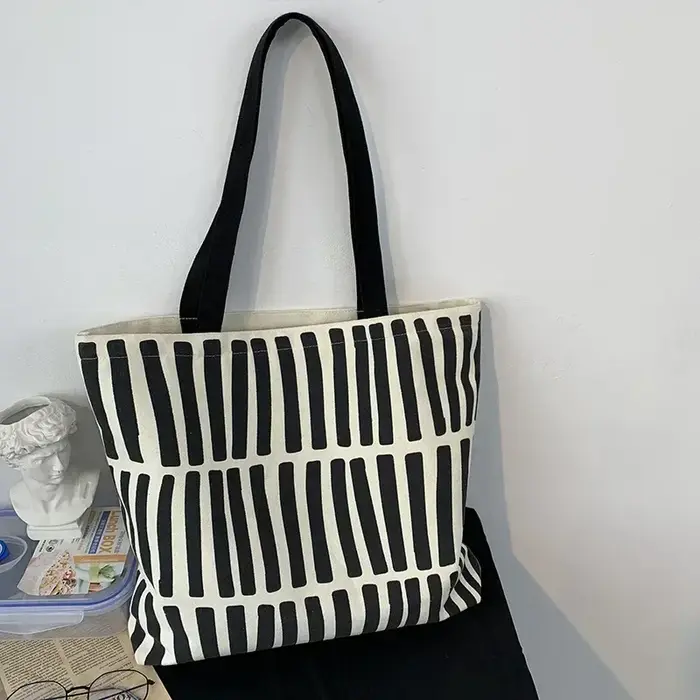 Sac fourre-tout en toile pour femmes