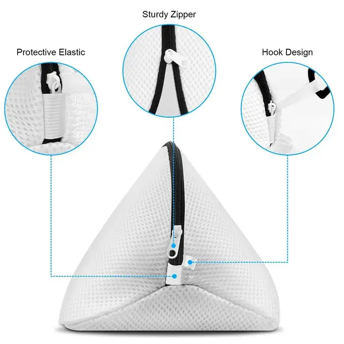 Sac à linge en maille anti-déformation pour machine à laver