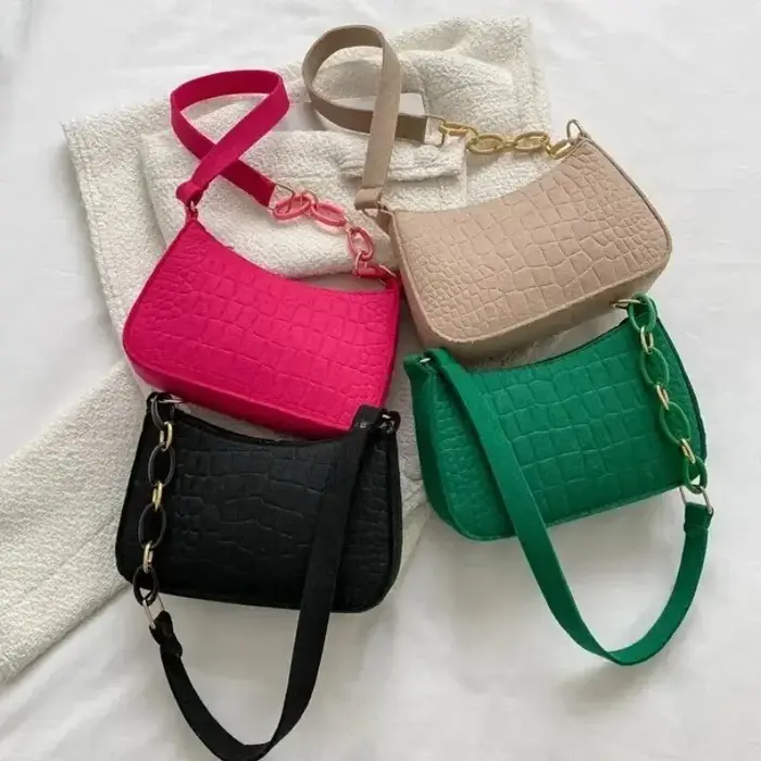 Petit sac carré rétro populaire de tempérament doux