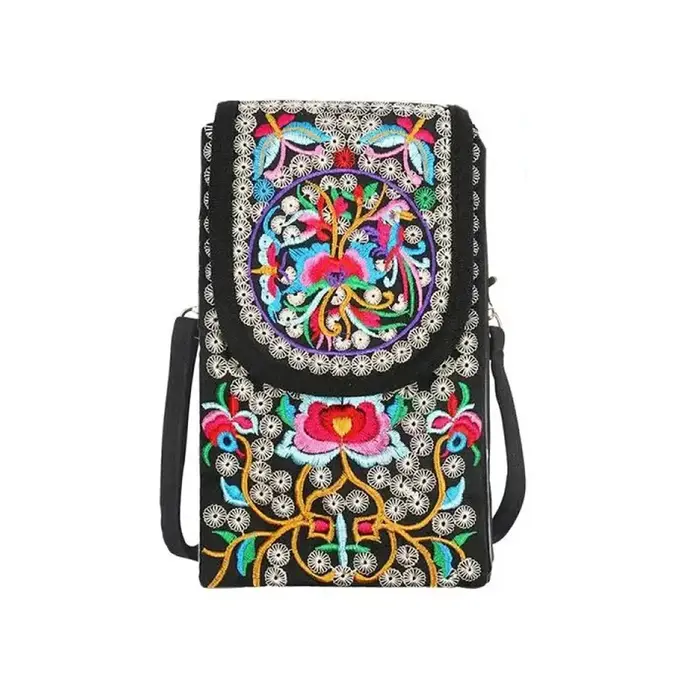 Sac à bandoulière multi-poches pour femme