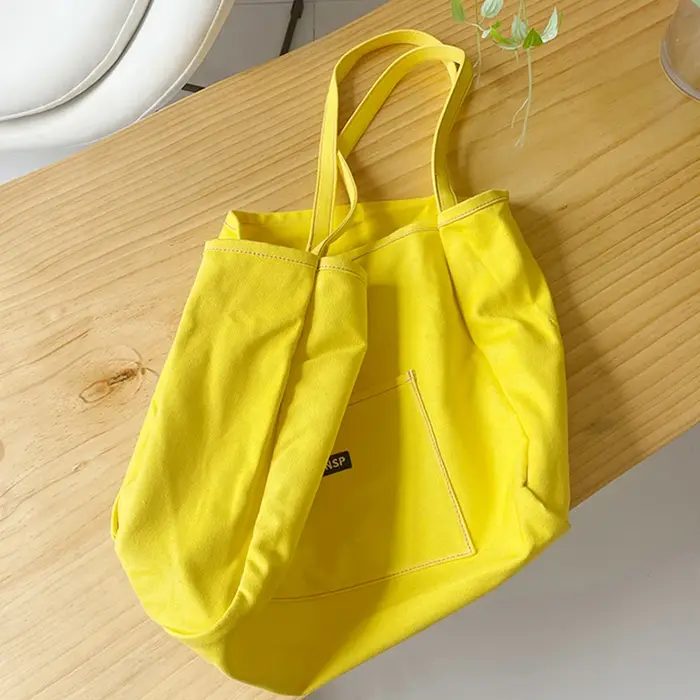 Sac en toile de haute qualité réutilisable Shopping sac à bandoulière femmes Simple décontracté usage quotidien sac à