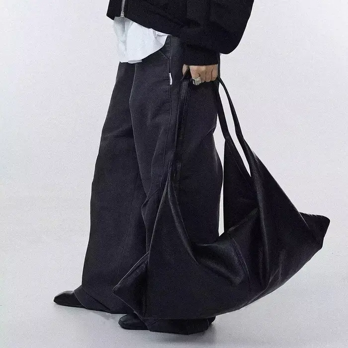 SHELKSBAG Sac à bandoulière ample surdimensionné pour femme en simili cuir souple sacs à main extra large sac