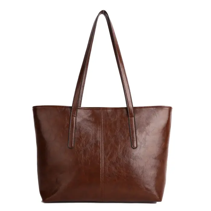 Sac fourre-tout de grande capacité pour femme, style urbain, sac à bandoulière pour les trajets quotidiens, tendance et polyvalent pour le travail et les voyages