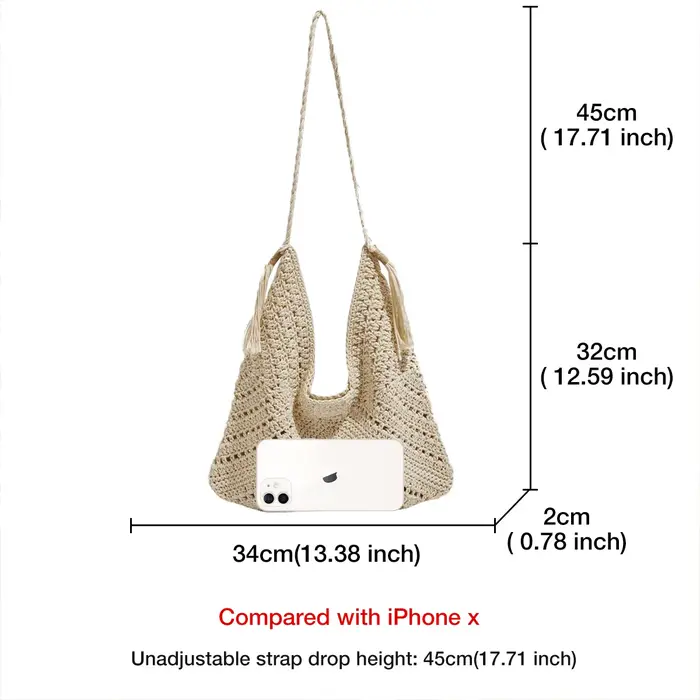 Sac fourre-tout tissé FOXER pour femme, nouvelle collection été 2026, sac de voyage à bandoulière po