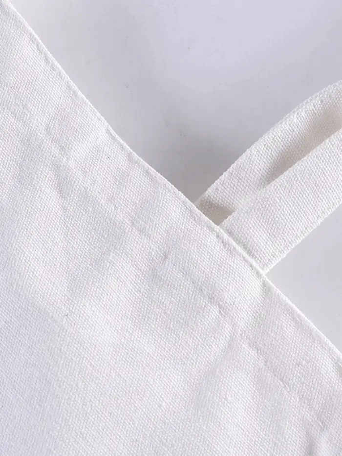 Sac fourre-tout en toile pour mamans avec motif scène de plage et slogan imprimé