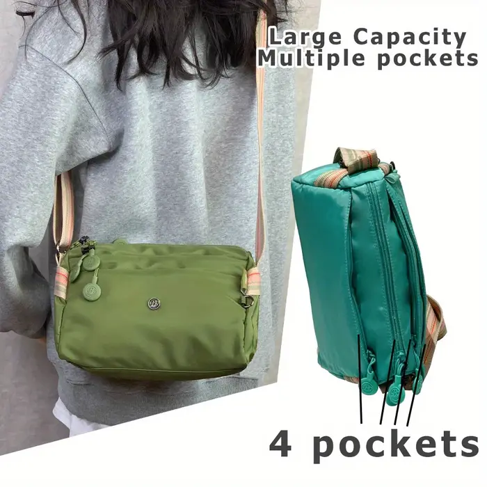 Sac à bandoulière en Nylon Ultra-léger pour femmes