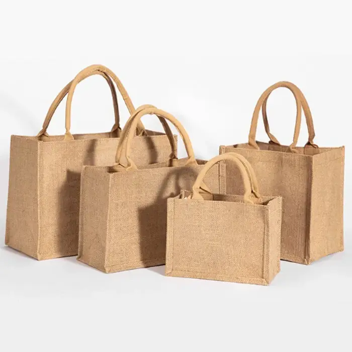 Sacs à main fourre-tout en lin vintage pour femmes