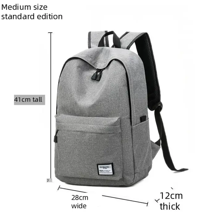 Sac à dos minimaliste tendance pour hommes et femmes