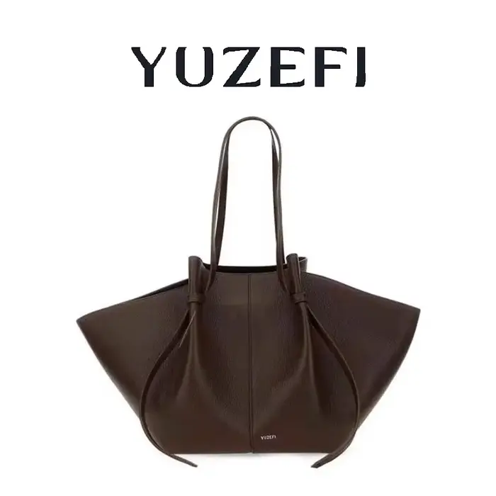Yuzefi femmes sac à bandoulière couleur unie en cuir léger Design de luxe de haute qualité grande capacité