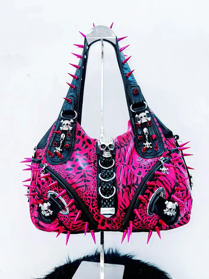 Sac imprimé léopard, sac Lolita