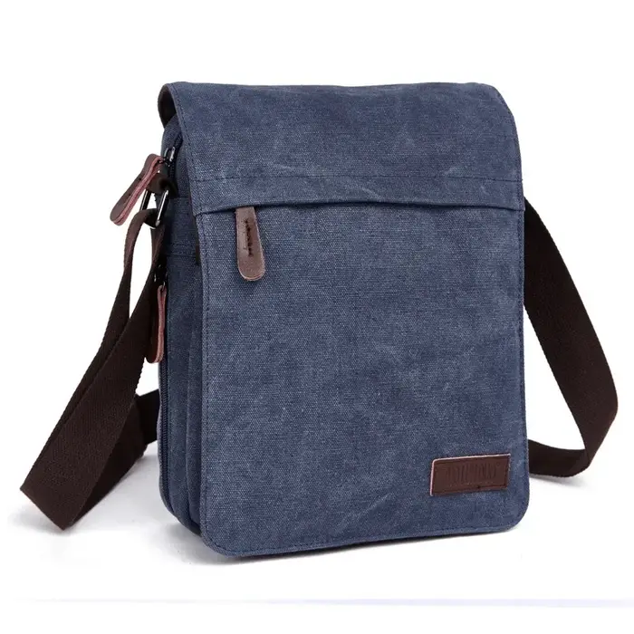 Sac à main décontracté sacs à bandoulière simples Vintage toile mode nouveau 2024 fermeture éclair Ipad sac téléphone
