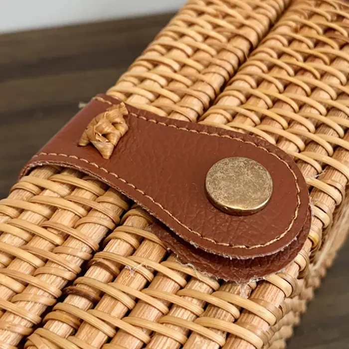 Sac à bandoulière tissé à la main pour femmes
