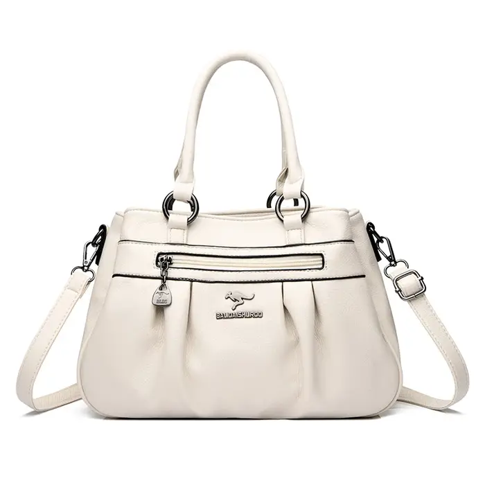 Trois couches de luxe fourre-tout décontracté femmes Sac de haute qualité en cuir dames sacs à Main