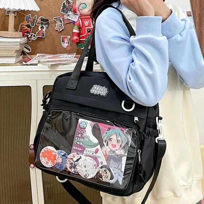 Sac à bandoulière Style Preppy japonais Y2K