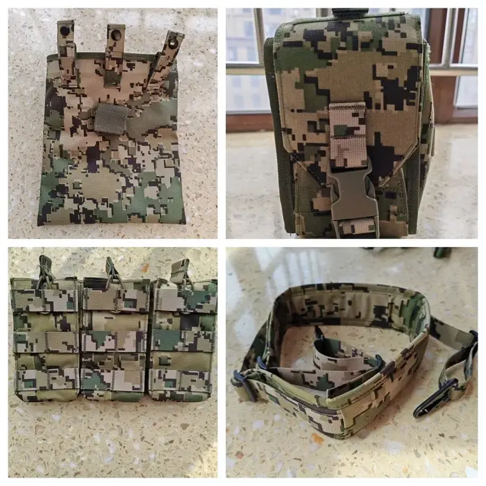 Sac de recyclage MOLLE extérieur et sac à magazines