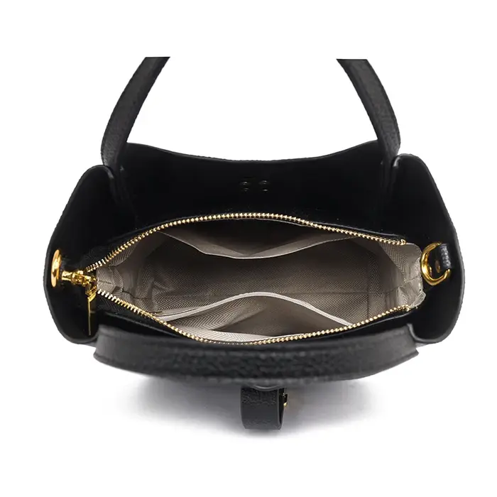 Sac à bandoulière en cuir de vache véritable pour femmes