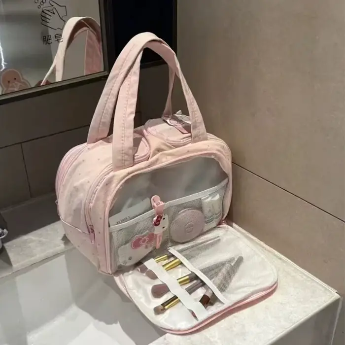 Sac à cosmétiques portable de grande capacité