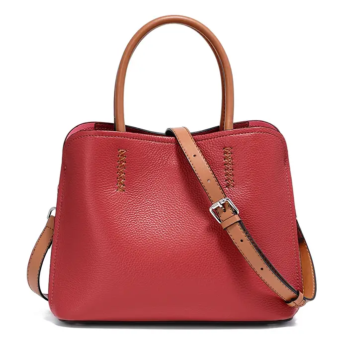 Sac Shopper Zency en Cuir Véritable pour Femme – Sac à Bandoulière Designer