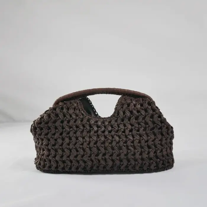 Sac à main tissé en chaîne pour femmes