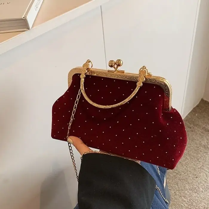 Pochette de soirée de luxe pour femme