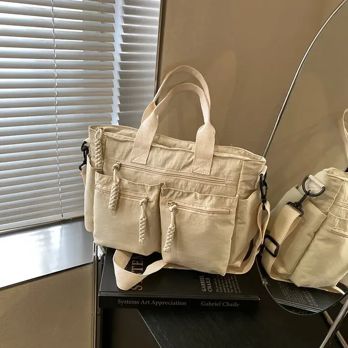 Sac fourre-tout en tissu Nylon pour loisirs, nouvelle mode, sac à bandoulière de grande capacité pou