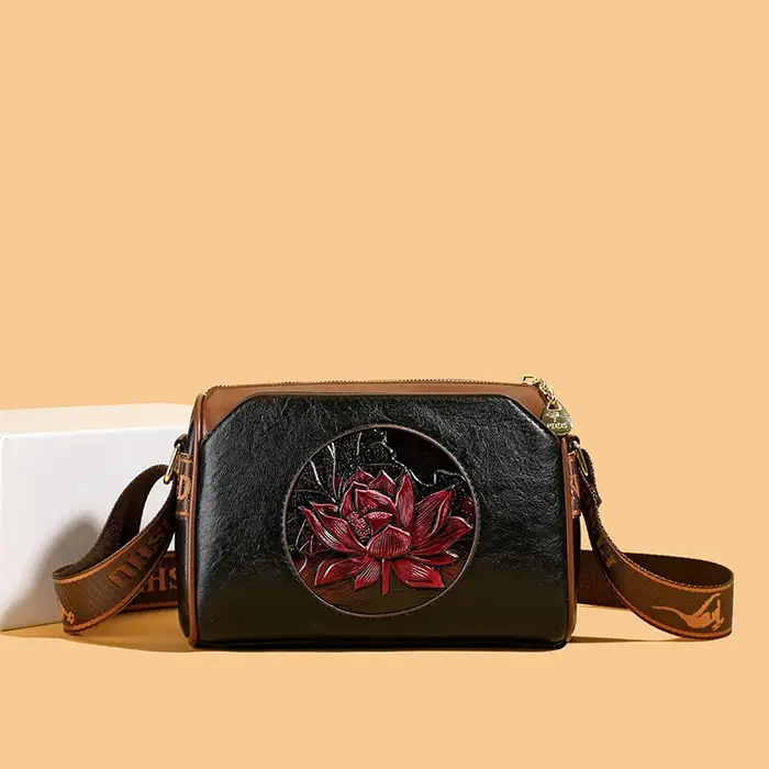 Sac à bandoulière pour femmes célèbre marque éléphant brodé femme sacs de messager portefeuille de haute qualité en cuir fille Bolsas Sac A Main