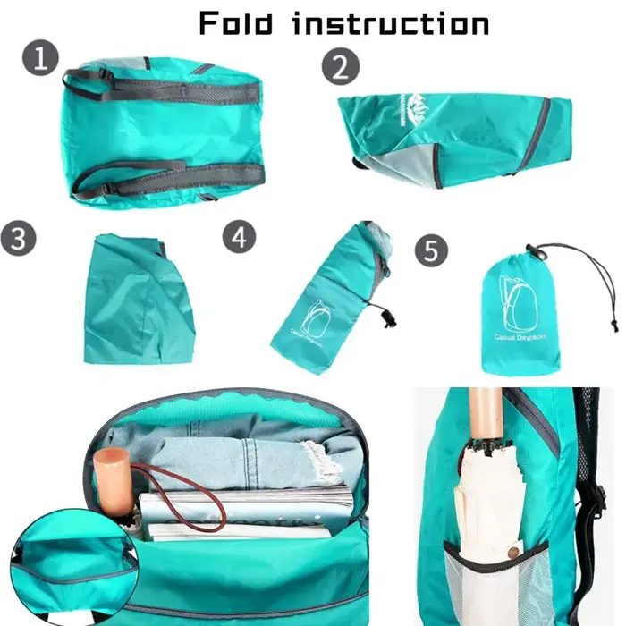 Sac pliant ultraléger pour hommes et femmes