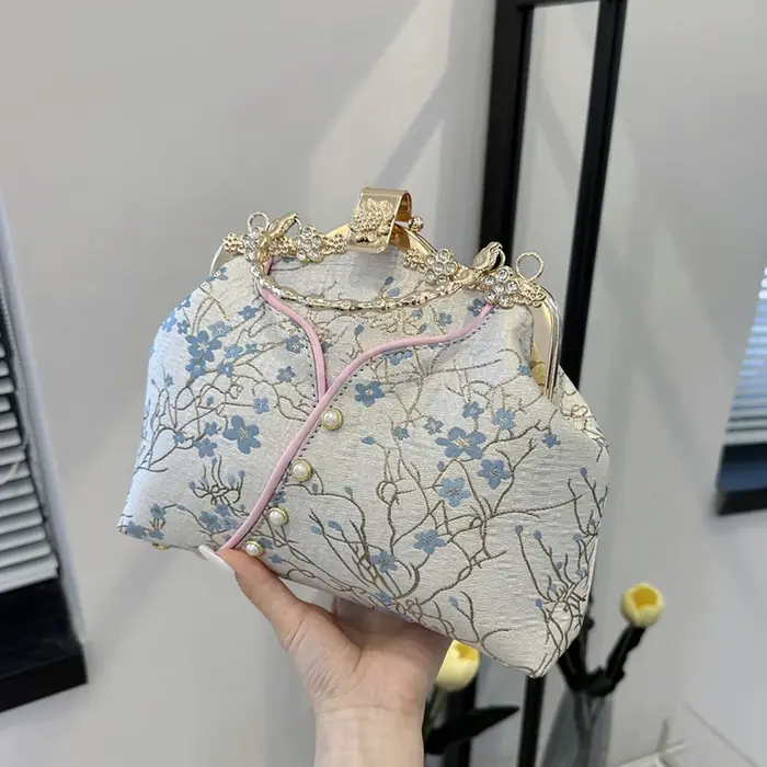 Sac à main brodé Jacquard Style ethnique pour femmes