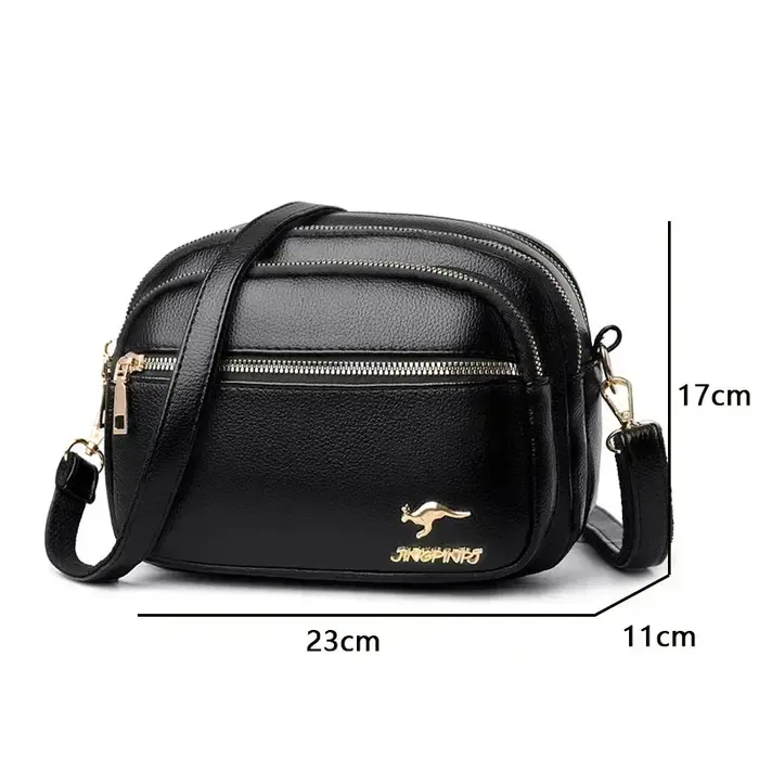 Sac à main en cuir souple pour femme