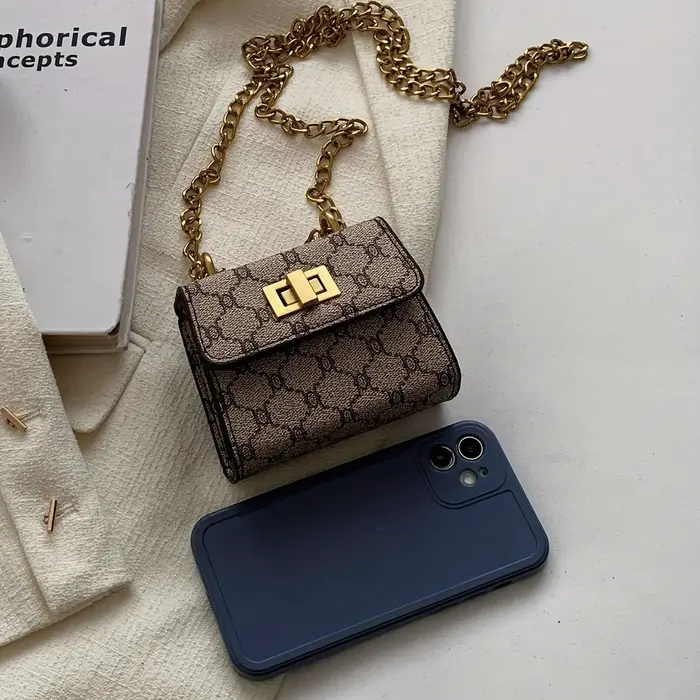 Sac carré mini tendance style urbain pour femme