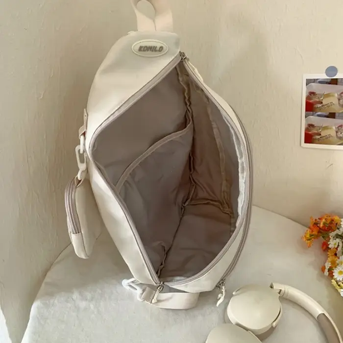 Sac à bandoulière Transparent à fermeture éclair pour femmes
