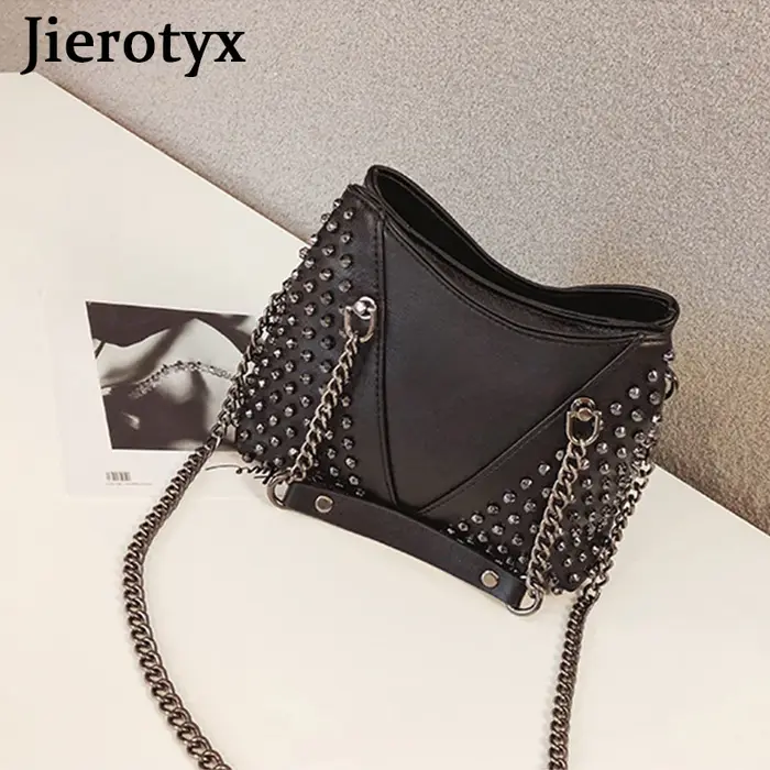 JIEROTYX – sac à main en cuir pour femmes