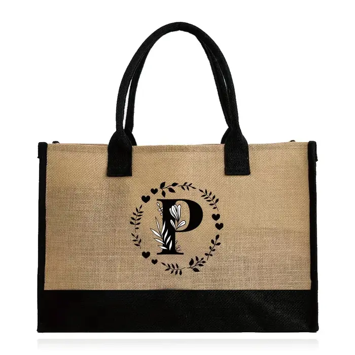 Sac de courses en toile de Jute