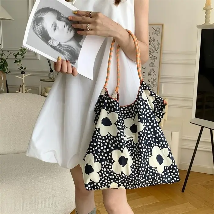 Sac de shopping à bandoulière de grande capacité pour femmes