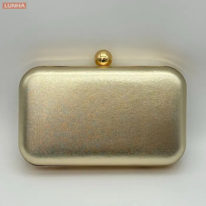 Sacs de soirée Vintage boîte métallique, pochette de dîner, sac à bandoulière pour fête de mariage e