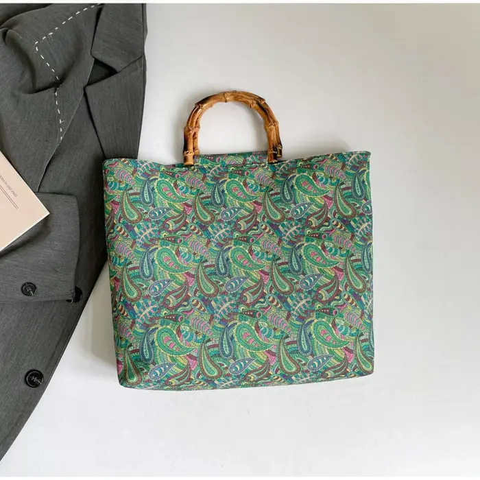 Sac à main bohème à imprimé floral