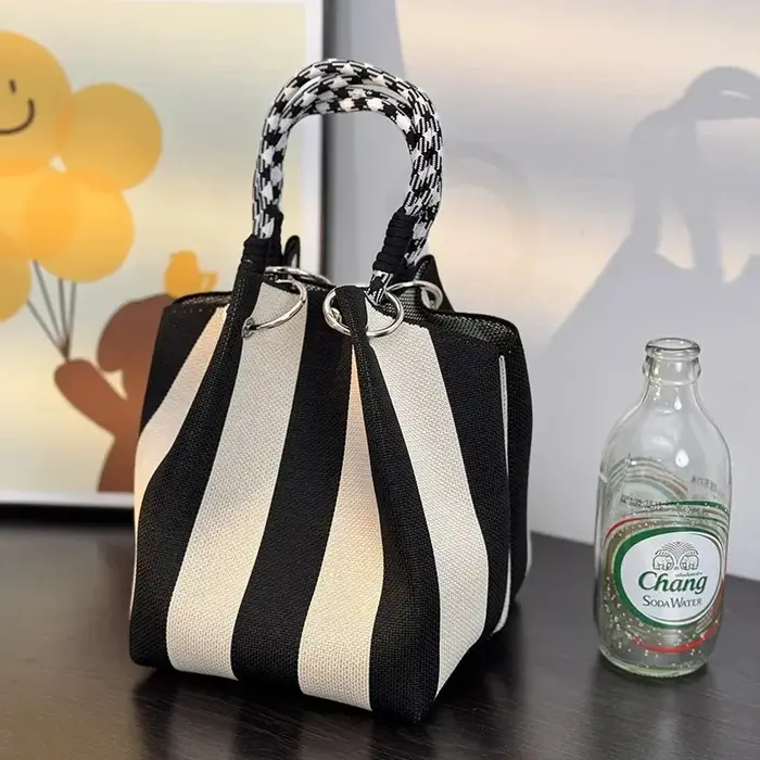 Sac seau tricoté pour femmes