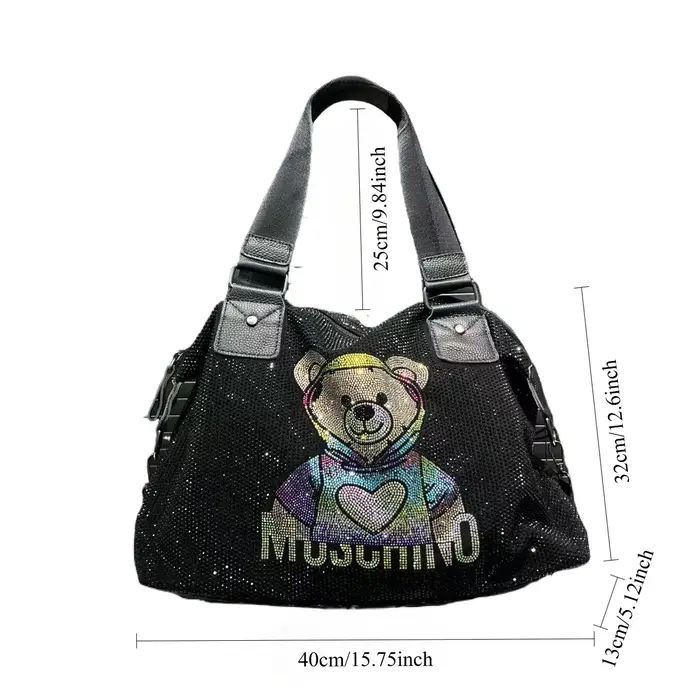 Sac à main ours en peluche pour femmes