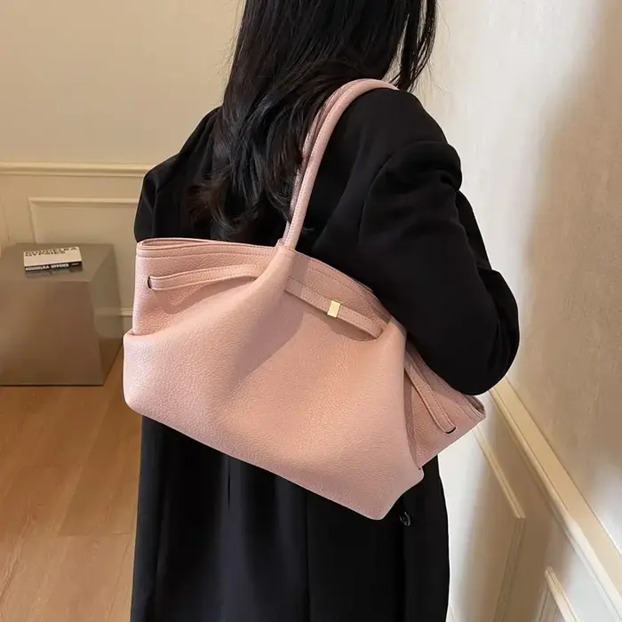 Sac fourre-tout de luxe français de grande capacité