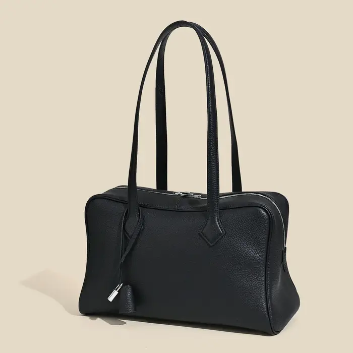 Nouveau Sac Fourre-tout Victoria 35 en Cuir de Vachette TC de Première Qualité 2025 – Sac à Main Polyvalent Haut de