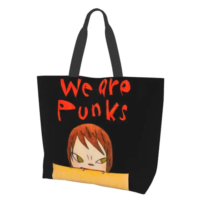Sac à main Yoshitomo Nara Zombie avec logo personnalisé pour femme