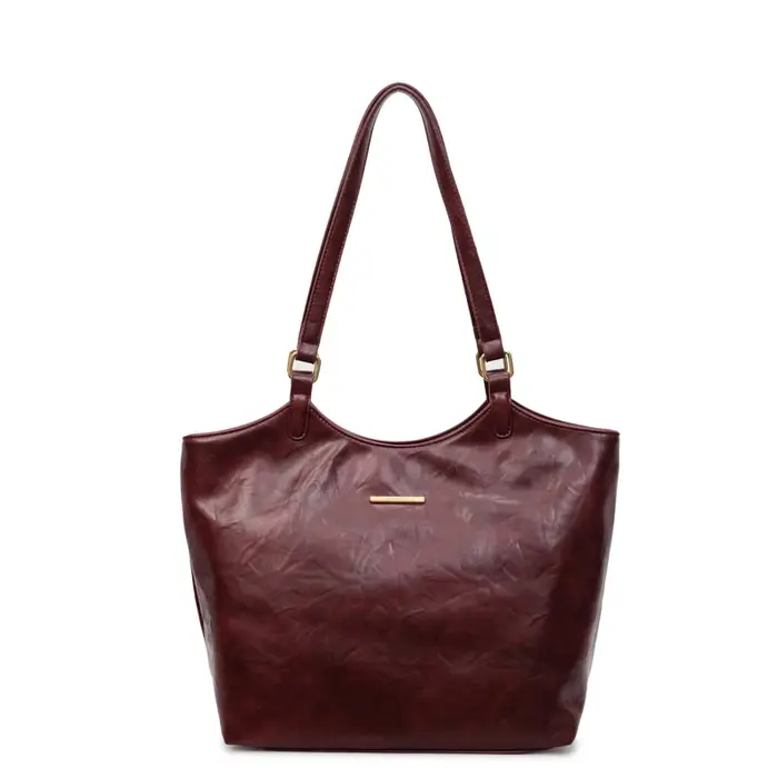 Sac à langer Fashion Icon pour femme, sac fourre-tout en cuir de luxe, sac bandoulière vintage, desi