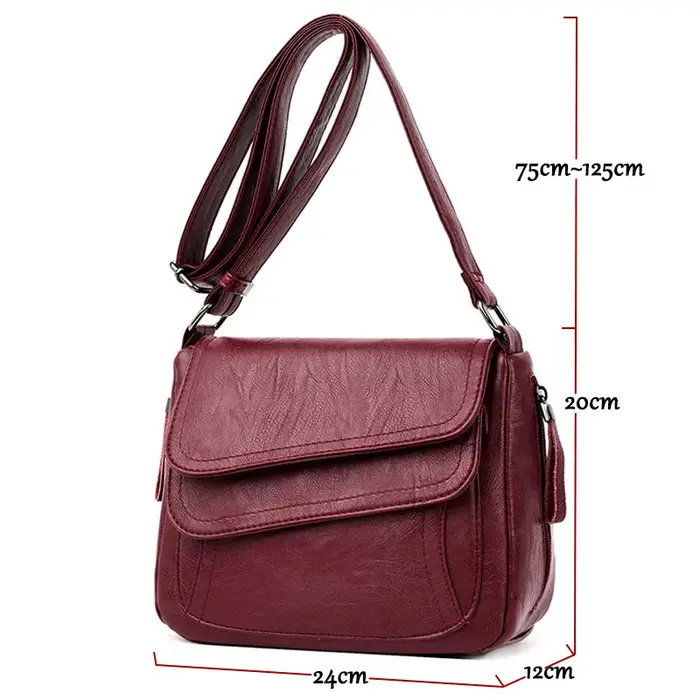 Sacs à main de luxe en cuir souple pour femmes