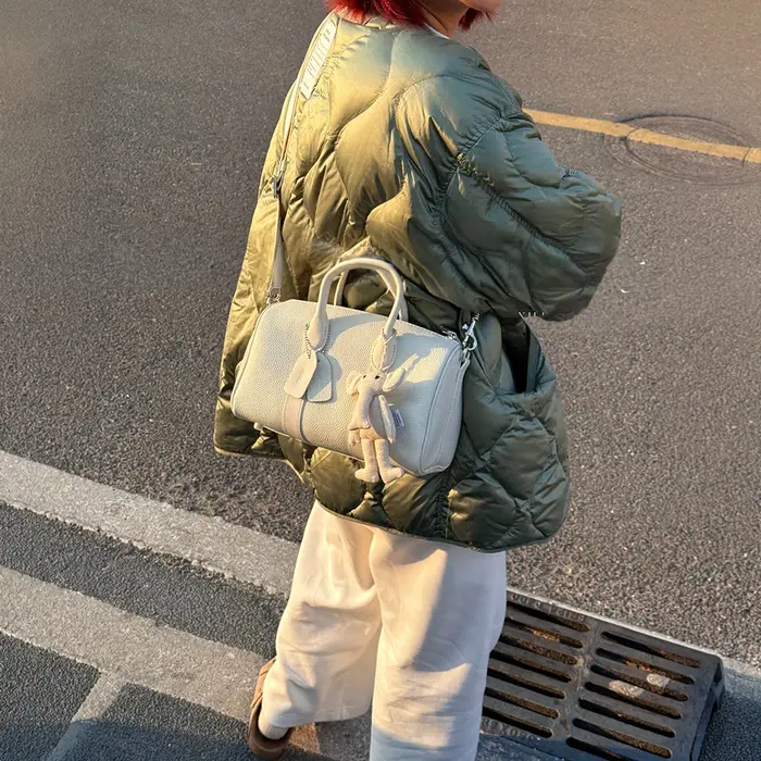 Sac à main en cuir véritable Mendy