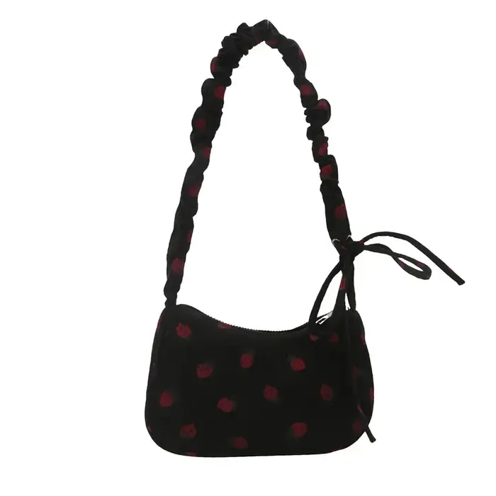 Sac à main en velours côtelé pour femme