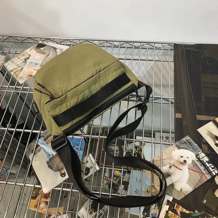 Sac à bandoulière pour le cyclisme et les déplacements, sac à bandoulière léger de voyage de grande