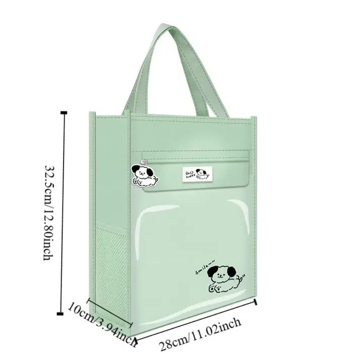 Sac fourre-tout de dessin animé Panda chien