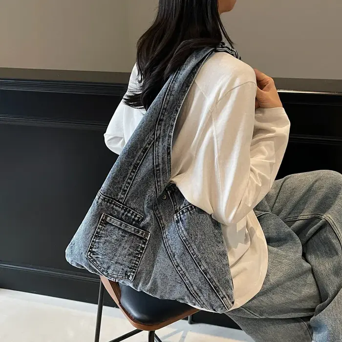 Sac en Denim Vintage pour femmes